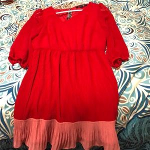 Vintage-looking Red Dress